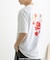 『別注』HOT STUFF×SENSE OF PLACE　 プリントTシャツ A