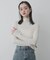『毛玉防止』メローハイネックトップ
