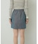 サイドポケットツキミニスカート