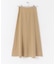 ハイウエストナローフレアスカート