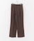 ウールライクワイドストレートパンツ