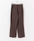 ウールライクワイドストレートパンツ