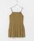 プリーツミニキャミワンピース