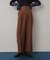 ストレートスラックスパンツ