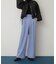 ストレートスラックスパンツ