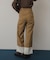 ワイドターンバックパンツ