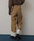 ワイドターンバックパンツ