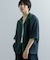 ブランケットステッチショートスリーブシャツ