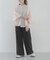 デニムライクアソートベイカーイージーパンツ