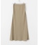 リネン混セミマーメイドスカート