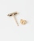 METIER　GEMSTONE HEXA STUDS