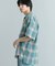 『Sサイズあり』『ユニセックス』オンブレチェックオープンカラーシャツ
