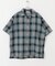 『Sサイズあり』『ユニセックス』オンブレチェックオープンカラーシャツ