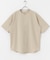 ノーカラーシャツ(5分袖)