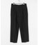 new basic ウールツイルワイドスラックス
