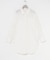 シルクコットンロングシャツ