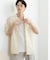 フリンジジャガードショートスリーブシャツ