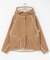 ムートンリバーシブルフーディーコート