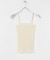 ラミー混リブシアーキャミソール