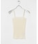 ラミー混リブシアーキャミソール