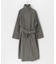 ウールライク2WAYステンカラーロングコート