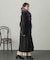ウールライク2WAYステンカラーロングコート