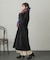 ウールライク2WAYステンカラーロングコート