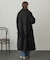 ウールライク2WAYステンカラーロングコート