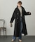 ウールライク2WAYステンカラーロングコート