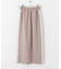 サテンキリカエラインスカート