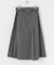 プリーツミディスカート