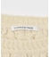 CURRENTAGE　CABLE PATCH KNIT