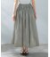グロッシーギャザースカート
