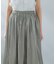 グロッシーギャザースカート