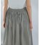 グロッシーギャザースカート