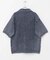インディゴパイルスキッパーポロシャツ