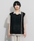 ブランケットステッチVネックベスト