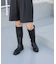 トラックソールロングブーツ