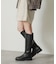 トラックソールロングブーツ