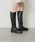 トラックソールロングブーツ