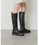 トラックソールロングブーツ