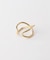 decor『デコール』　Line curve ring