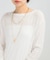 CHIGNON　オーバル&ボールTOPネックレス