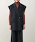 『一部別注カラー』YENN　DOUBLE FACE VEST JACKET