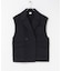 『一部別注カラー』YENN　DOUBLE FACE VEST JACKET