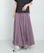 エアリーコットンボイルフレアスカート