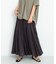 エアリーコットンボイルフレアスカート