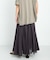 エアリーコットンボイルフレアスカート