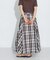 マルチチェックカラースカート