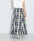 マルチチェックカラースカート